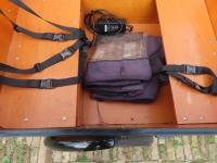 Vogue Carry 3 - Middenmotor - 8 Versnellingen - 500 wh - zwart - Bakfiets - huif -